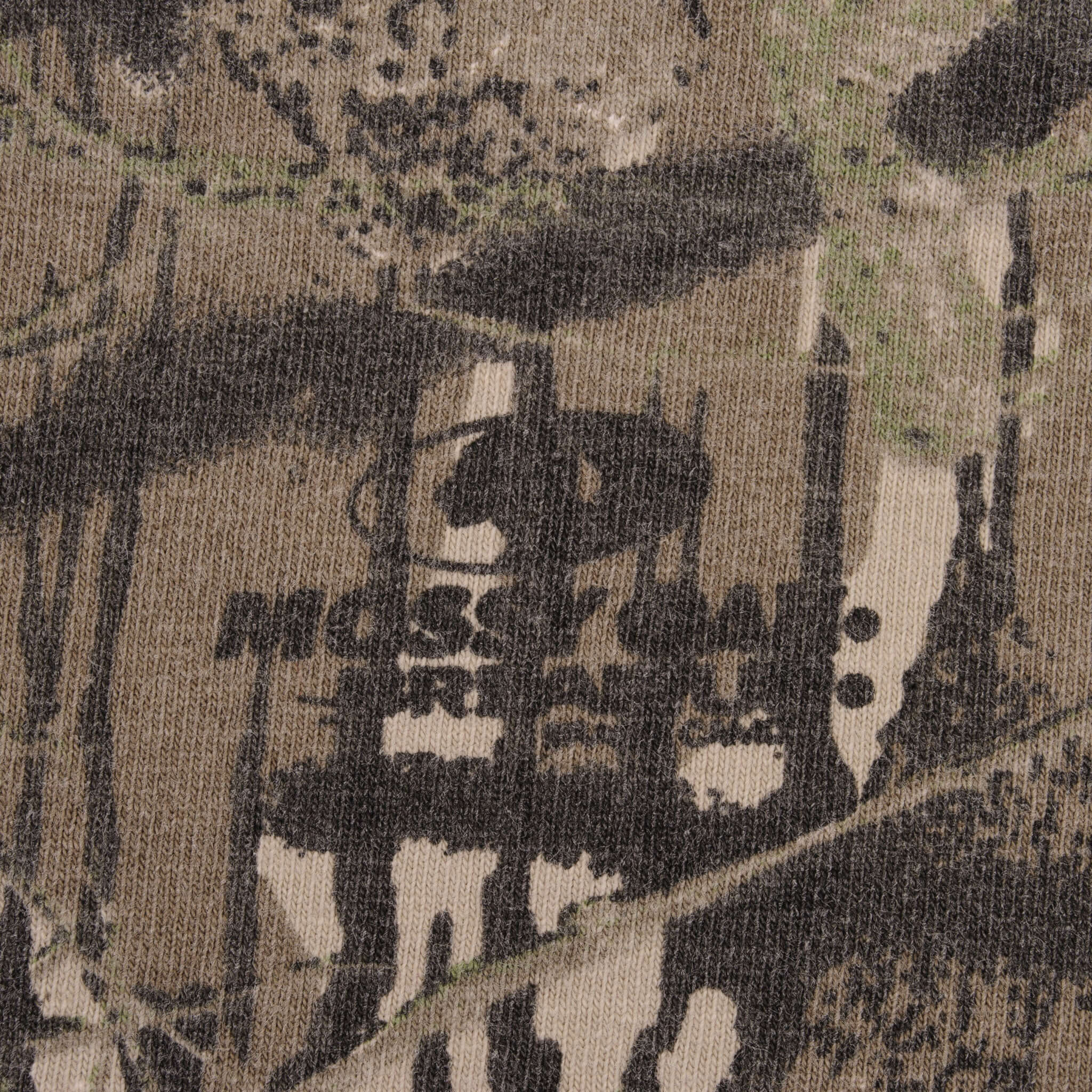 Vintage Hunting Mossy Oak Break Up Camo Eagle Print Apache Lake Arizona Tee Shirt Size Large Made In USA