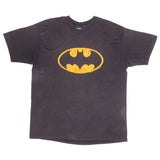 Vintage Dc Comics Batman Emblem Tee Shirt 1988 Size XL Made In USA With Single Stitch Sleeves.