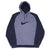Vintage Nike Spellout Swoosh Blue Hoodie Sweatshirt 2000S Size XL