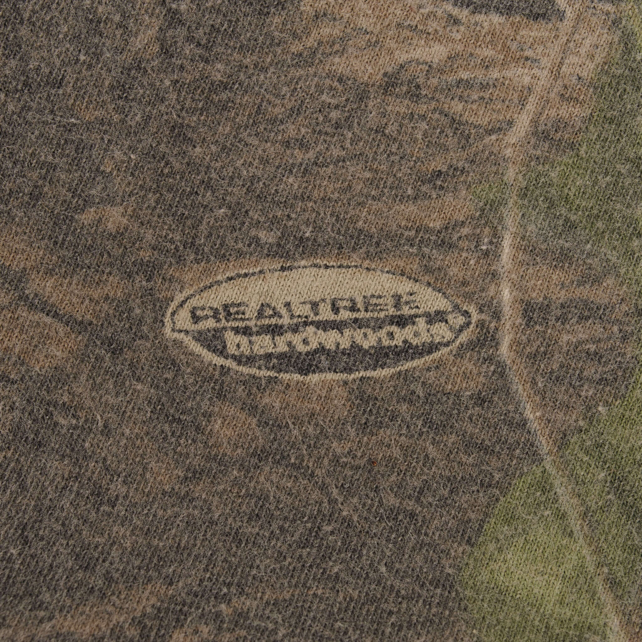 Vintage Hunting Realtree Hardwoods Camo Pocket Tee Shirt 1990S Size XL