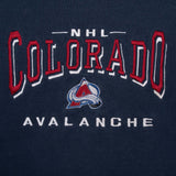 Vintage Nhl Colorado Avalanche Embroidered Sweatshirt 1990S Size Large Made In Usa
