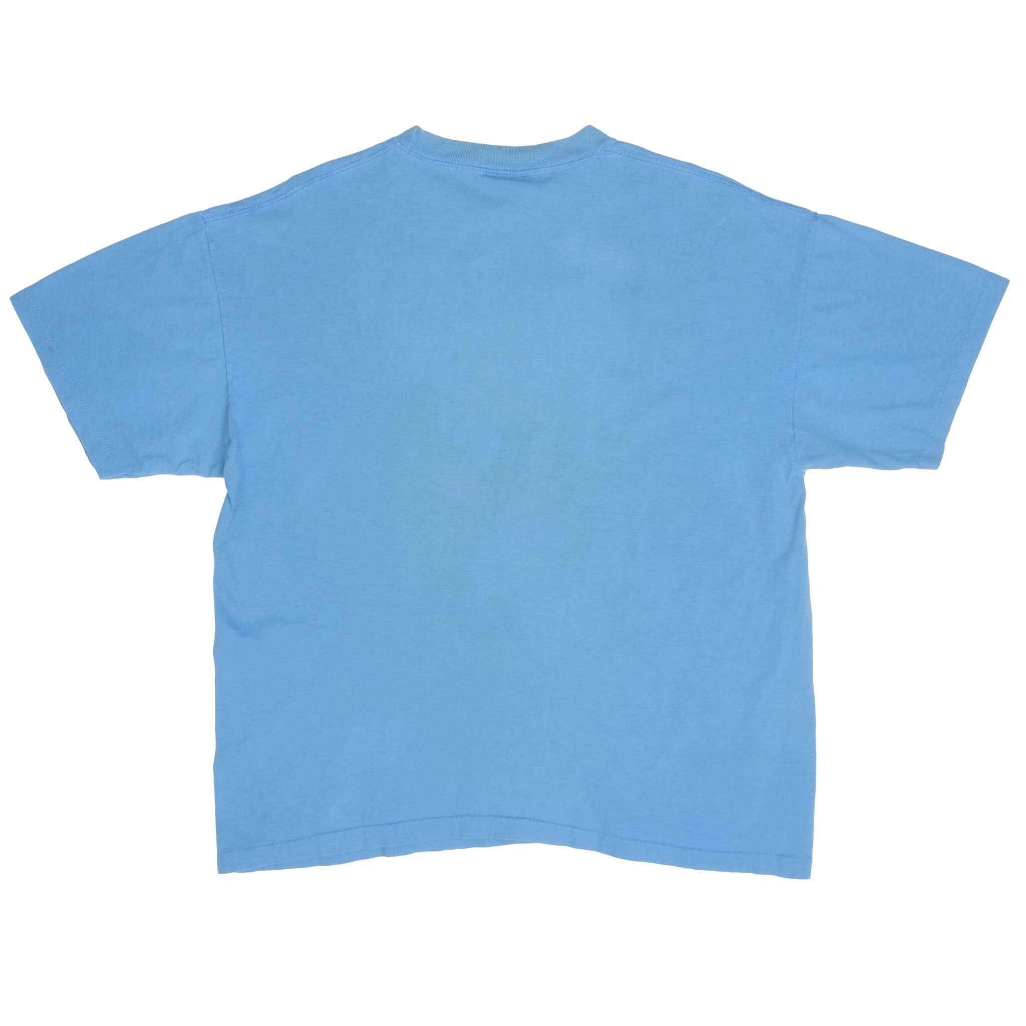 Vintage Bart Simpson Cool Blue Tee Shirt 1991 Size XL Made In USA With Single Stitch Sleeves