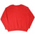 Back of plain red Wisconsin Badgers crewneck sweatshirt