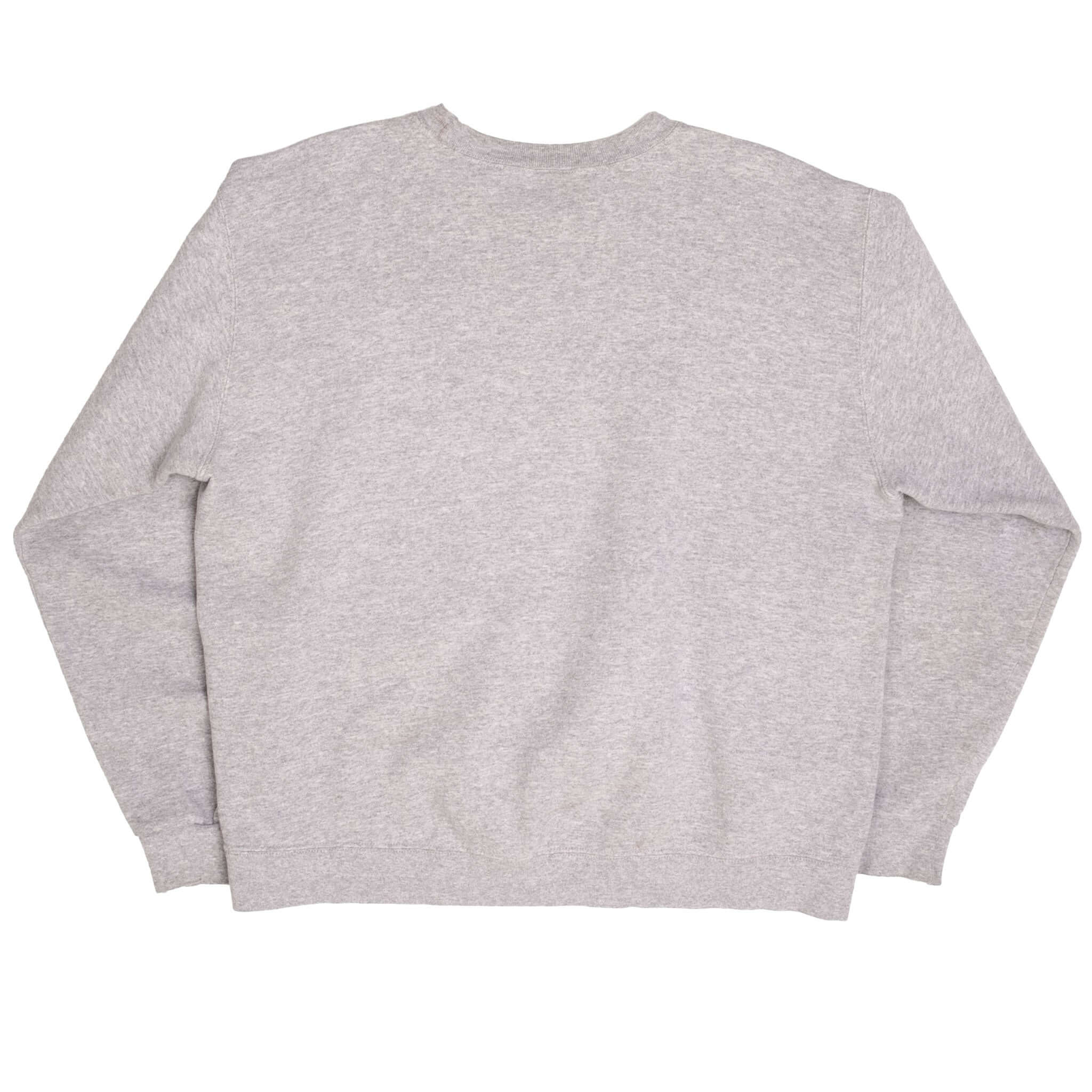 Vintage Nike Classic Swoosh Gray Sweatshirt 1990S Size Large