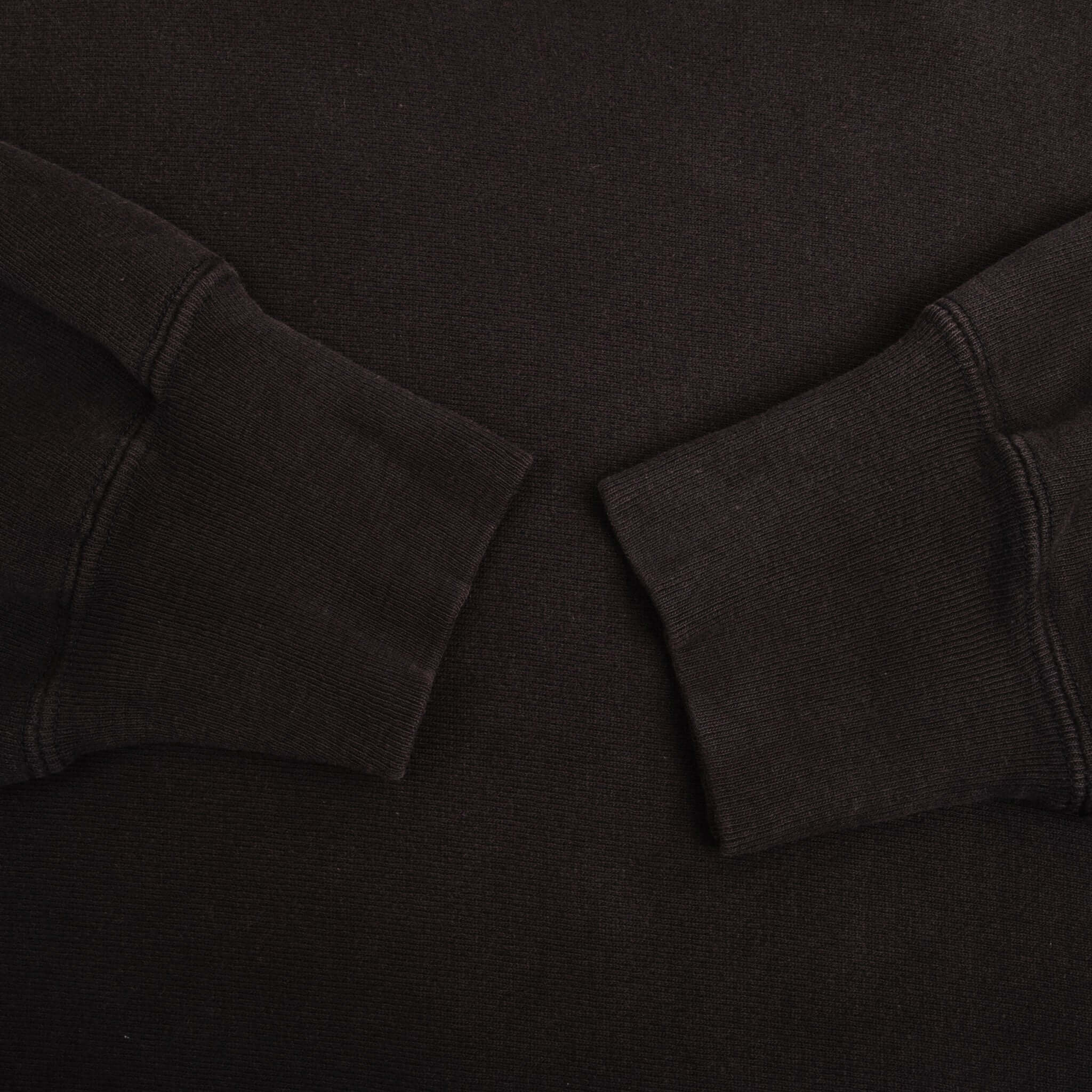 Vintage Champion Reverse Weave Black Sweatshirt 1980S Size Xl Made In USA