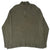 Full front view of olive green Polo Ralph Lauren quarter-zip sweater