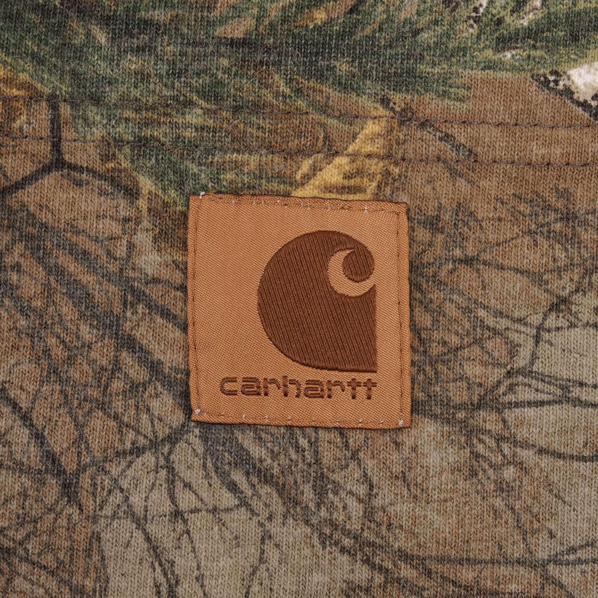 Vintage Carhartt Hunting Realtree Xtra Camo Long Sleeve Pocket Tee Shirt Size Large