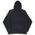 Vintage Nike Spellout Black Full Zip Hoodie Sweatshirt 2000S Size XL