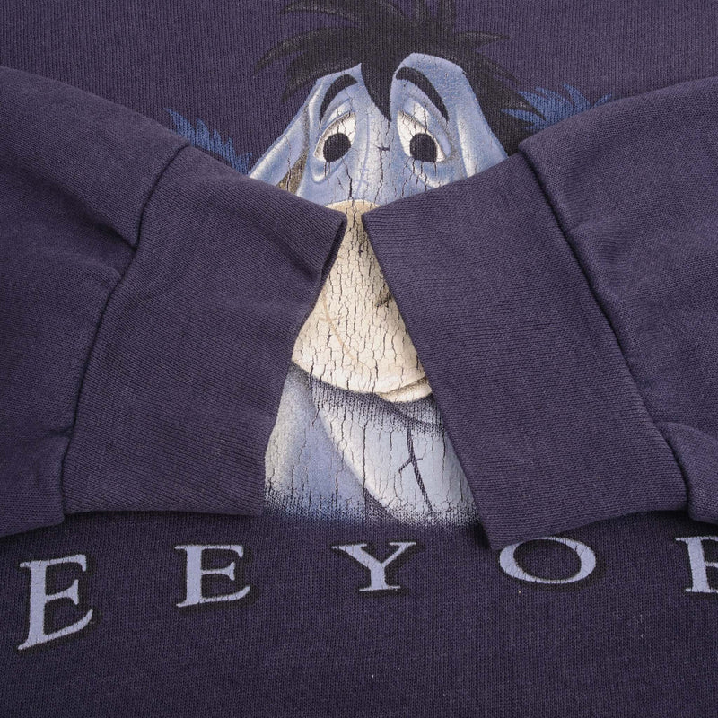 Vintage Disney Eeyore 1990S Sweatshirt Size 2XL Made In USA