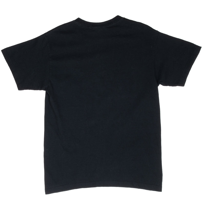 Vintage Nike Classic Swoosh Black Tee Shirt 1990S Size Small Made In Usa