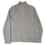 Back view of grey Polo Ralph Lauren quarter-zip sweater with stand collar