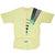 Vintage Nike Lime Cycling Jersey Tee Shirt 1980S Size Medium Made In USA