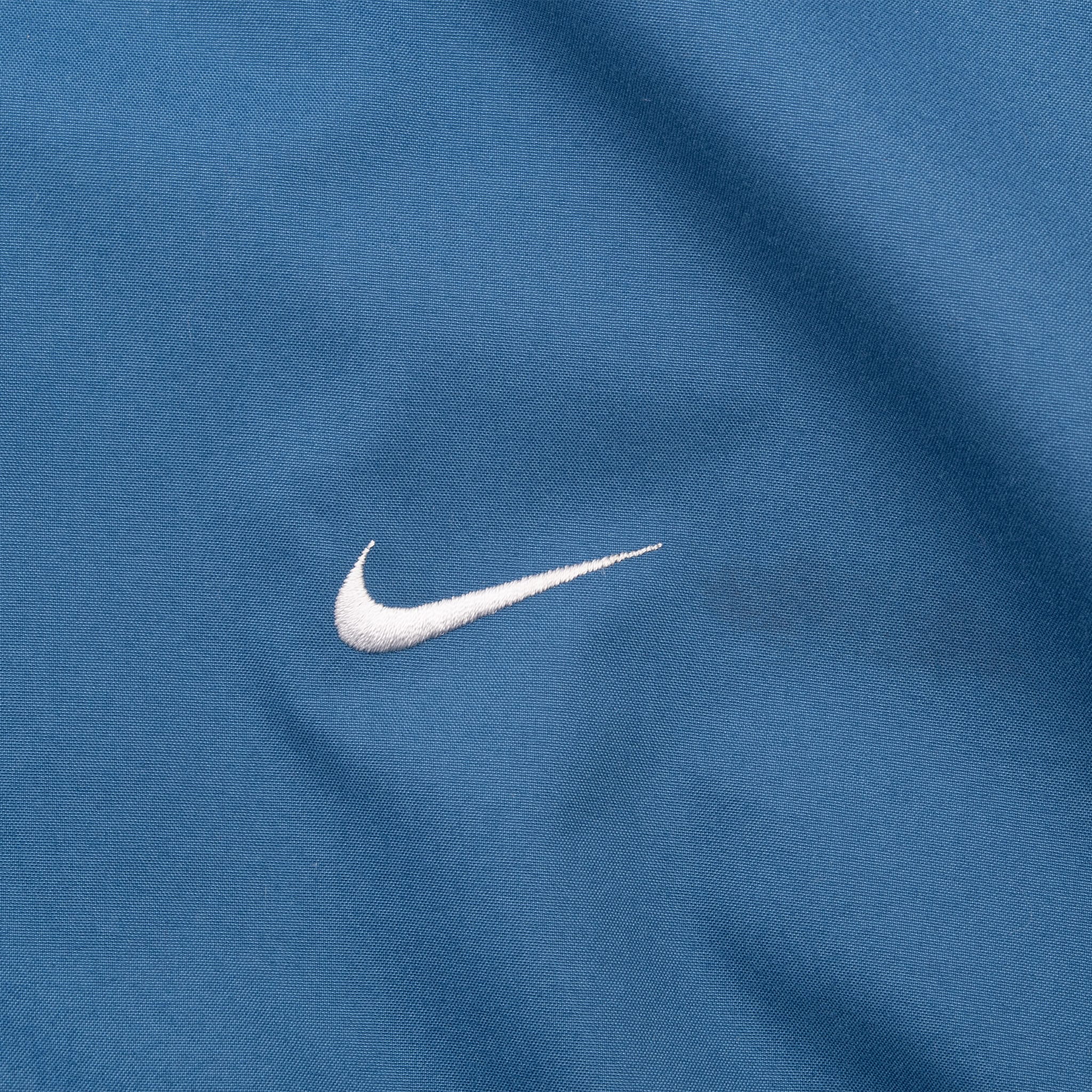 Vintage Nike Classic Swoosh Blue Windbreaker Jacket 2000S Size XL
