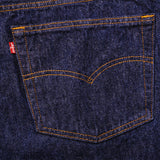 VINTAGE LEVIS 501 JEANS INDIGO 1990s SIZE W38 L31 MADE IN USA