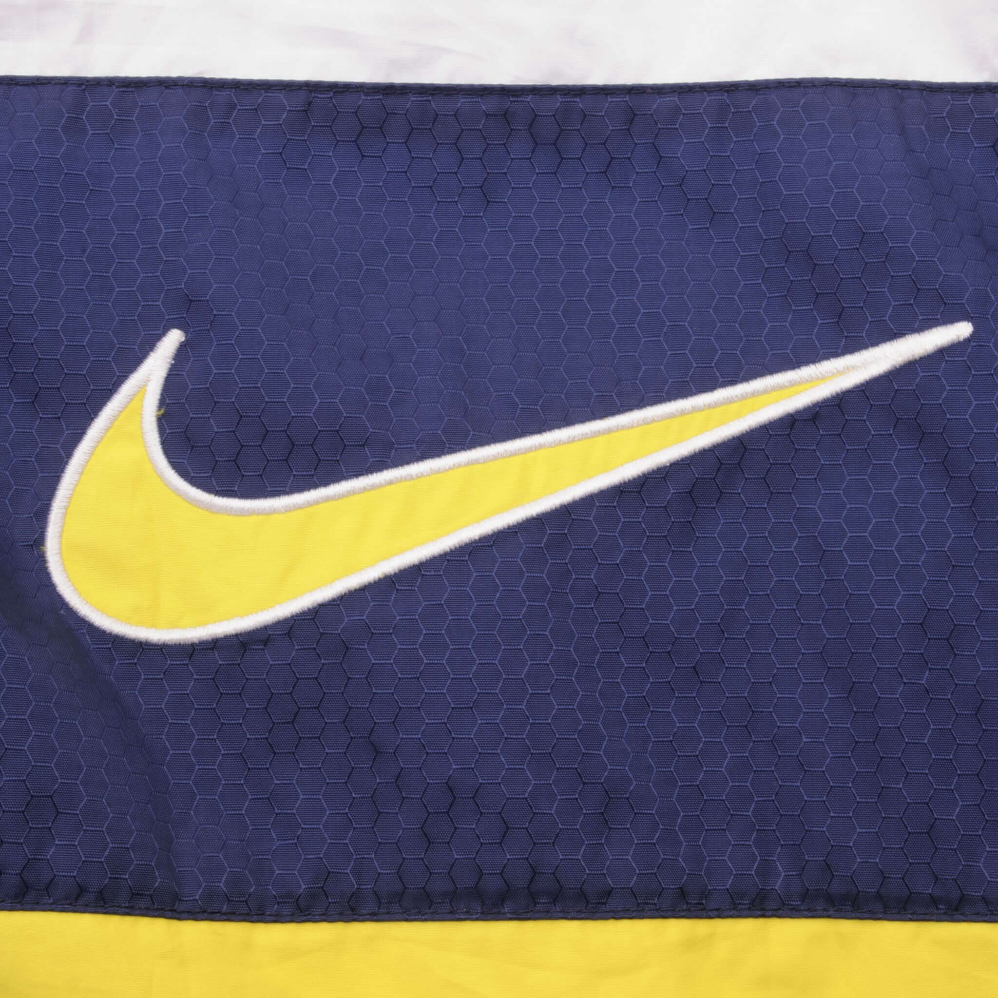 Vintage Nike Big Swoosh Pullover Windbreaker Jacket 2000s Size Large