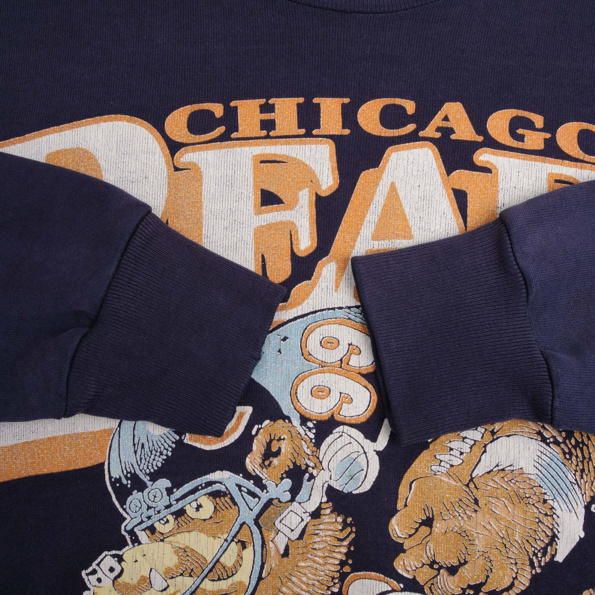 Vintage NFL Chicago Bears Sweatshirt 1988 Size Large Made In USA