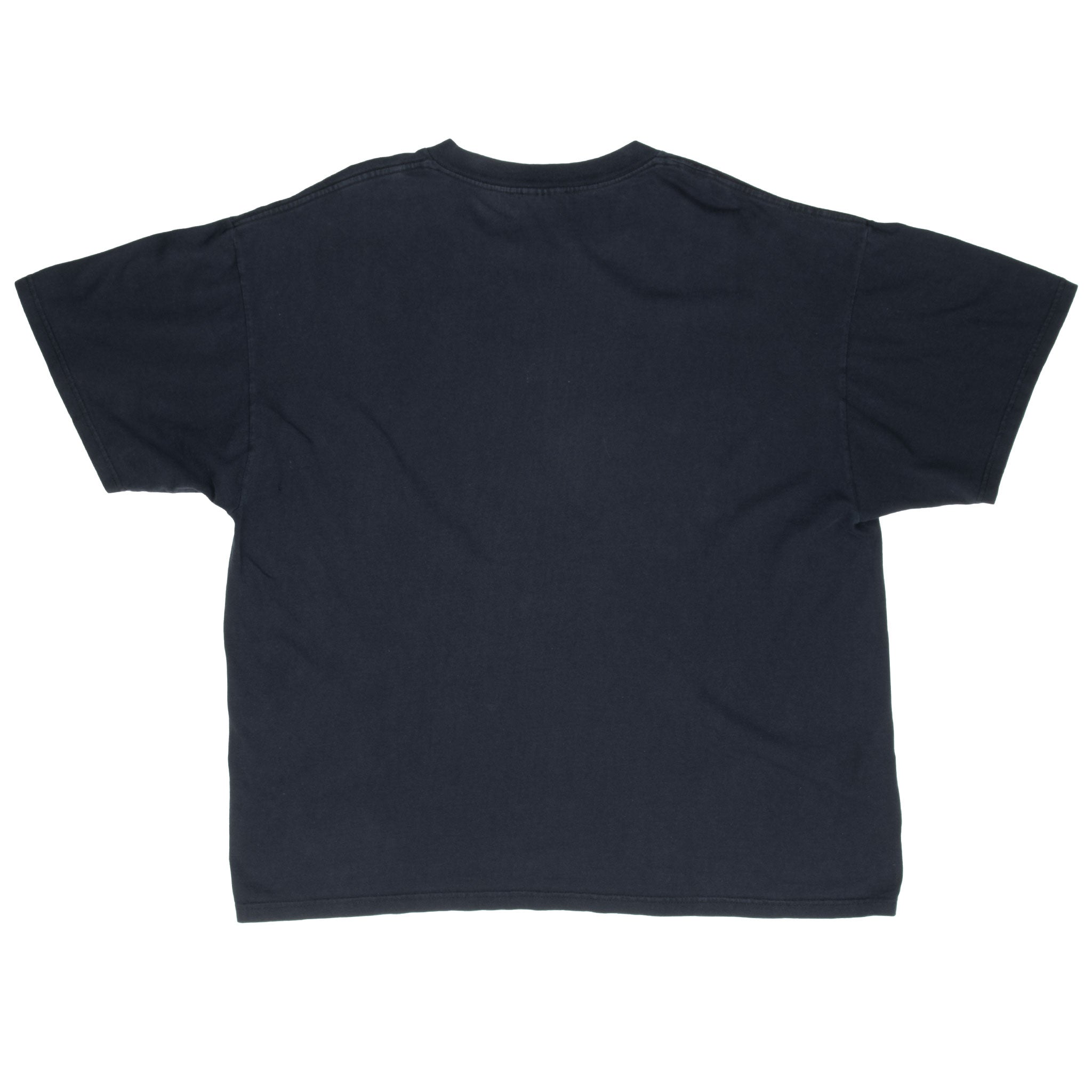 Vintage Nike Big Swoosh Black Tee Shirt 2000S Size XL