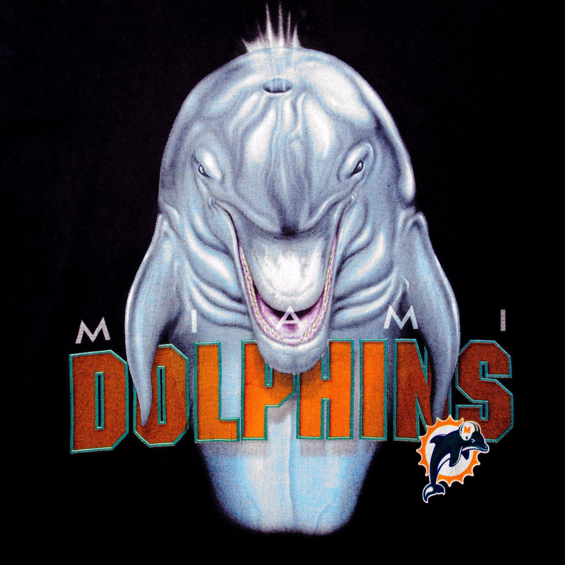 VINTAGE NFL MIAMI DOLPHINS TEE SHIRT 90S 00S SIZE MEDIUM