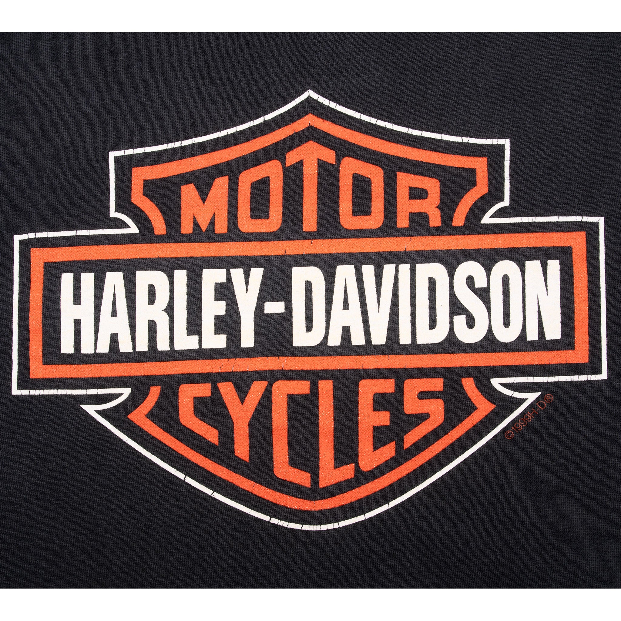 Vintage Harley Davidson Hammond Indiana 1999 Tee Shirt Size 3XL Made In Usa