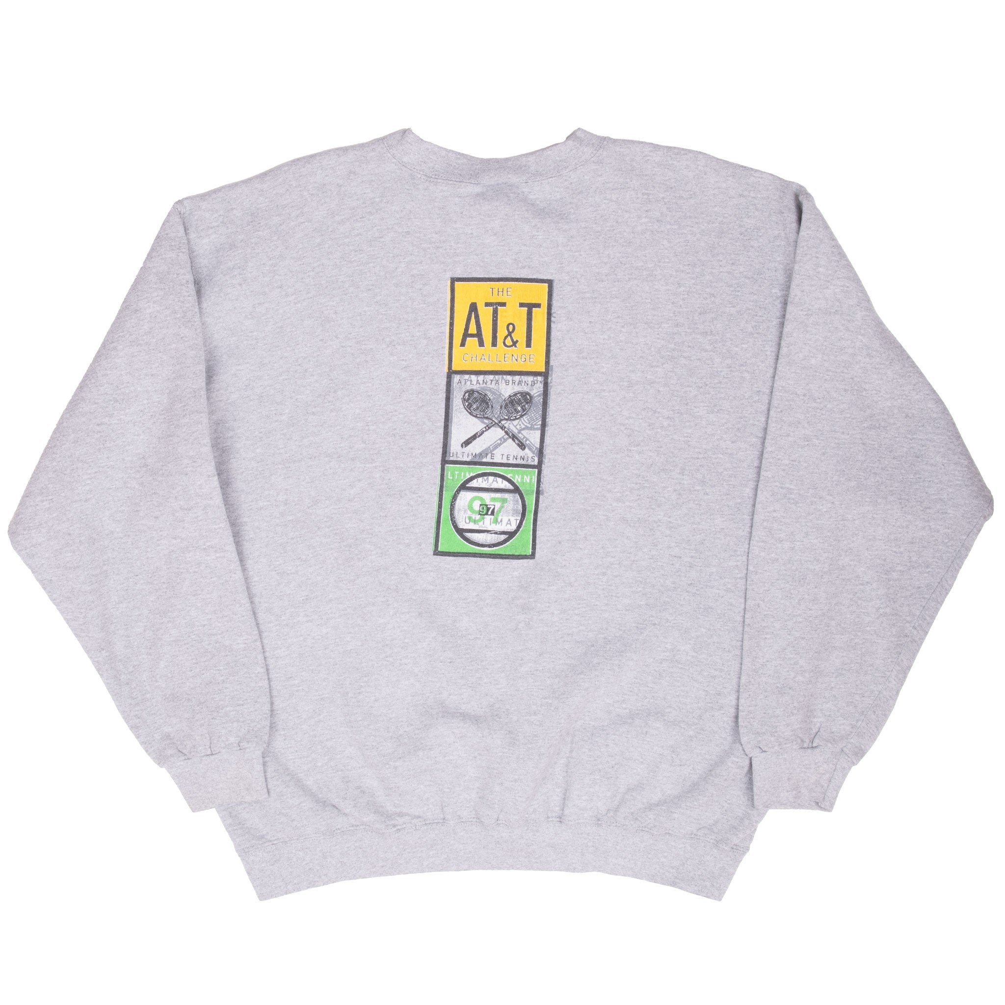 Vintage Nike Atlanta Brand Ultimate Tennis Sweatshirt 1997 Size Large Made In Usa