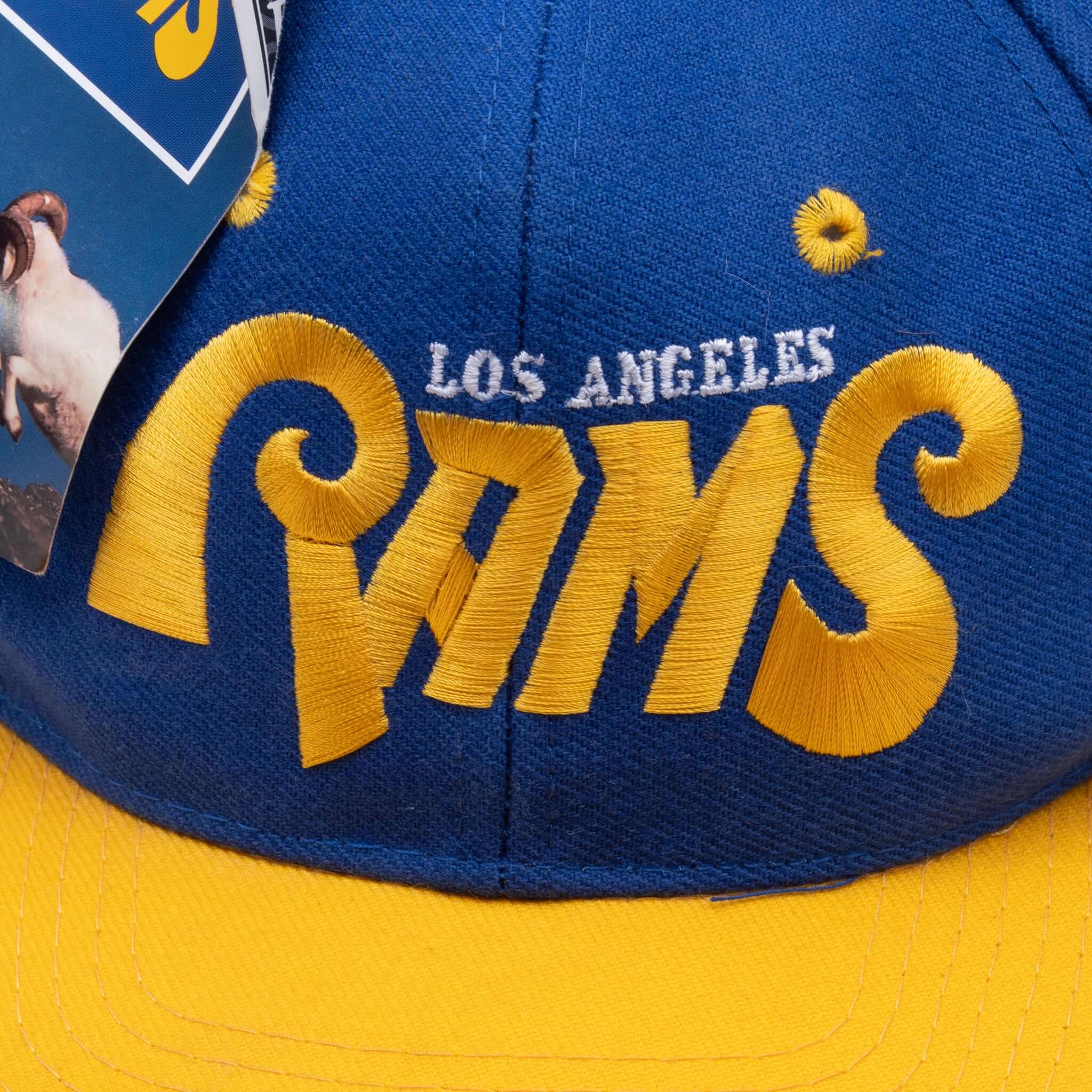 Vintage NFL Los Angeles Rams 1990S Snap Back Cap Deadstock