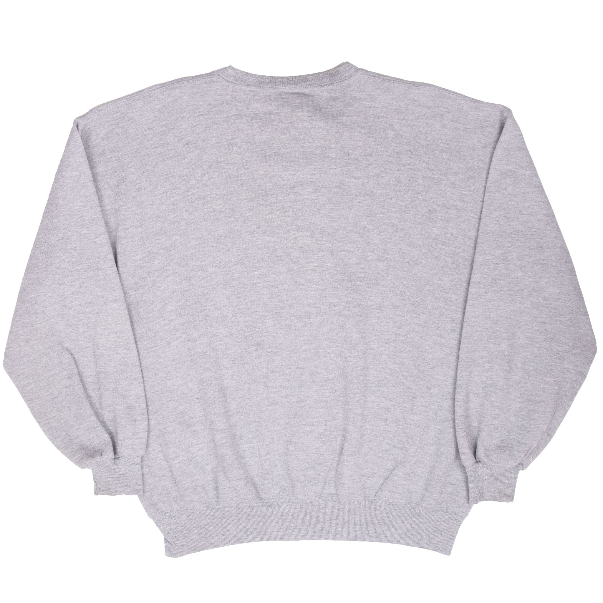 Vintage Russell Athletic Blank Grey Zip Sweatshirt 1990S Size XL Made In Usa