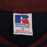 Vintage Russell Athletic Navy Blue Sweatshirt 1990S Size XL Made In Usa
