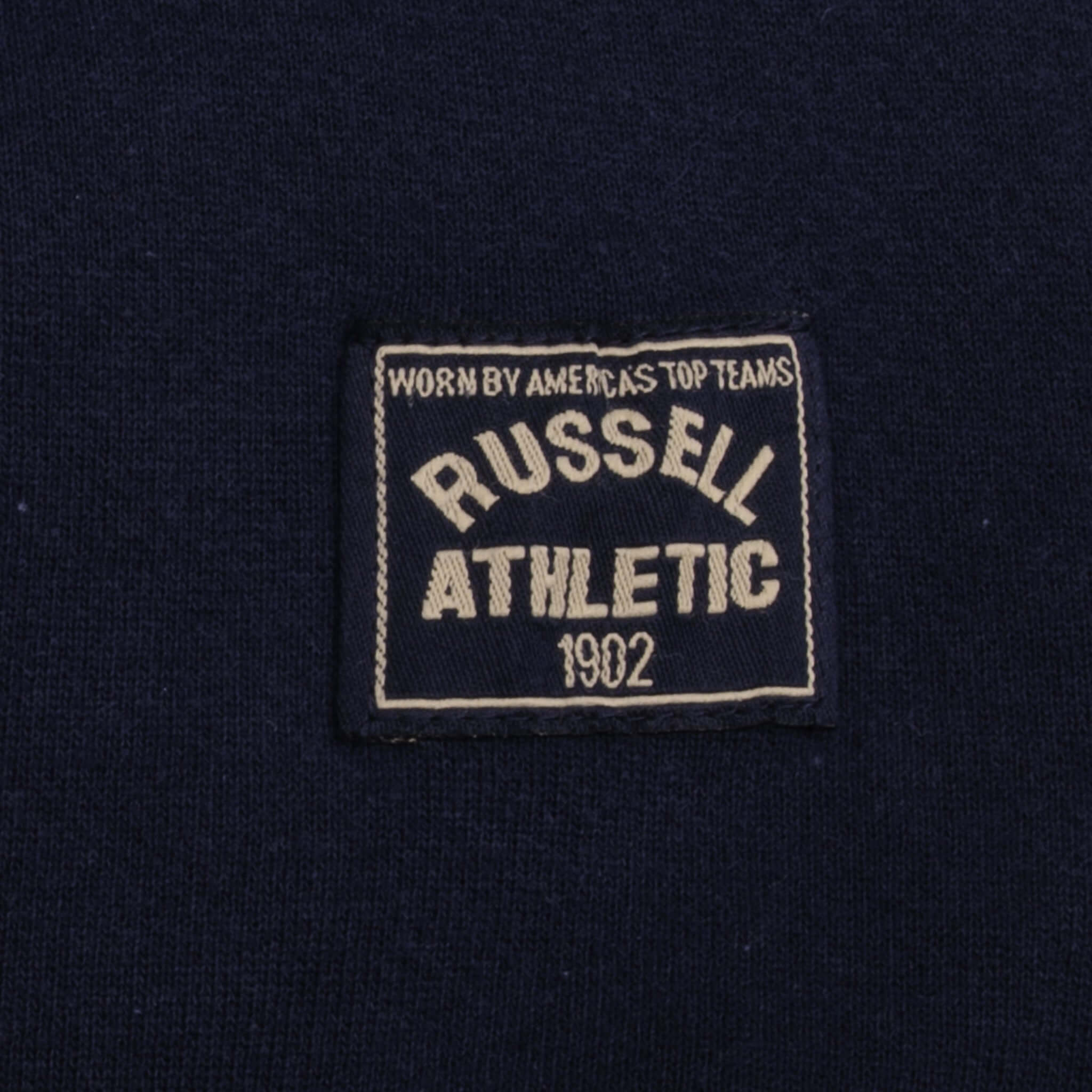 Vintage Russell Athletic Navy Blue Sweatshirt 1990S Size XL Made In Usa
