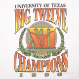 Vintage University Of Texas Champion 1996 Tee Shirt Size 2XL Made In USA