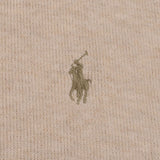 Vintage Polo Ralph Lauren Beige 1990S Quarter 1/4 Zip Sweater Size XL
