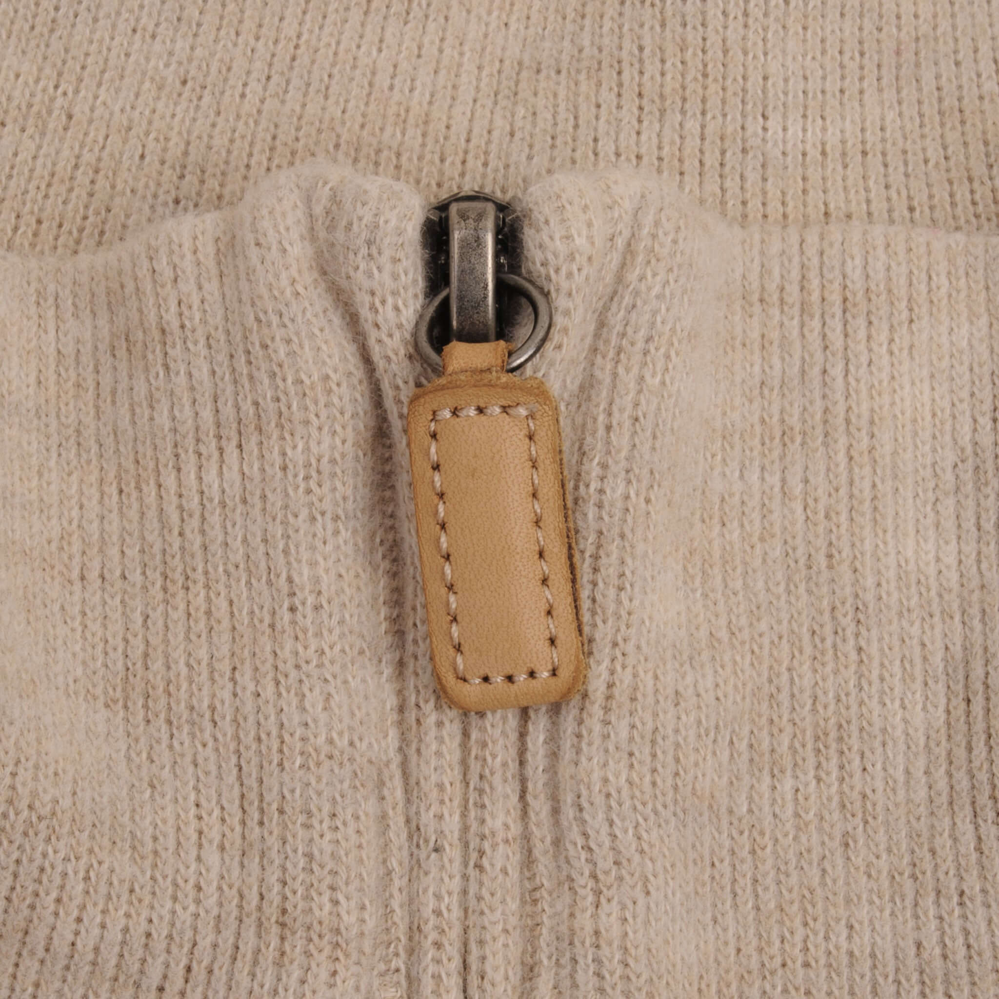 Vintage Polo Ralph Lauren Beige 1990S Quarter 1/4 Zip Sweater Size XL