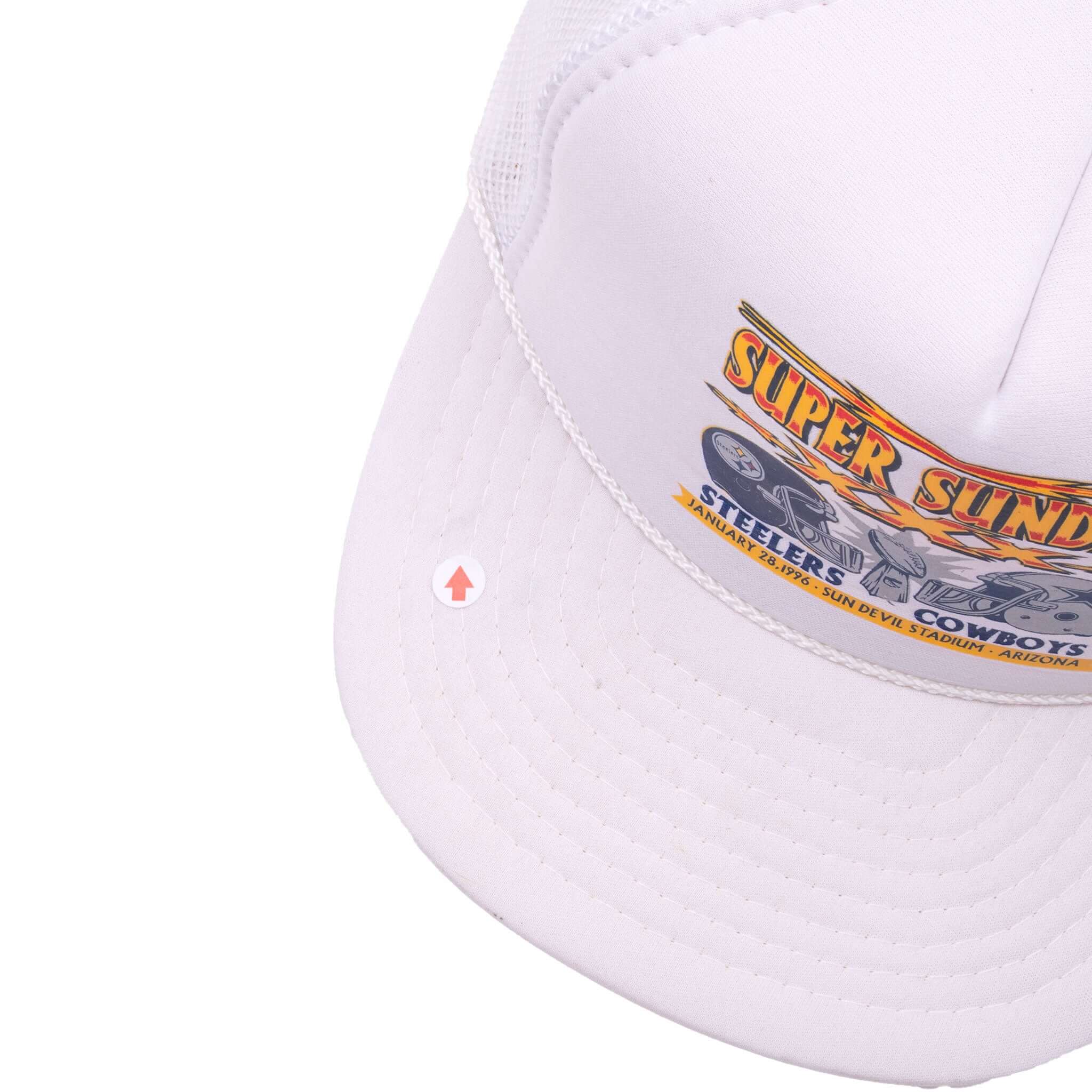 VINTAGE NFL SUPER BOWL XXX STEELERS VS COWBOYS 1996 SNAP BACK CAP