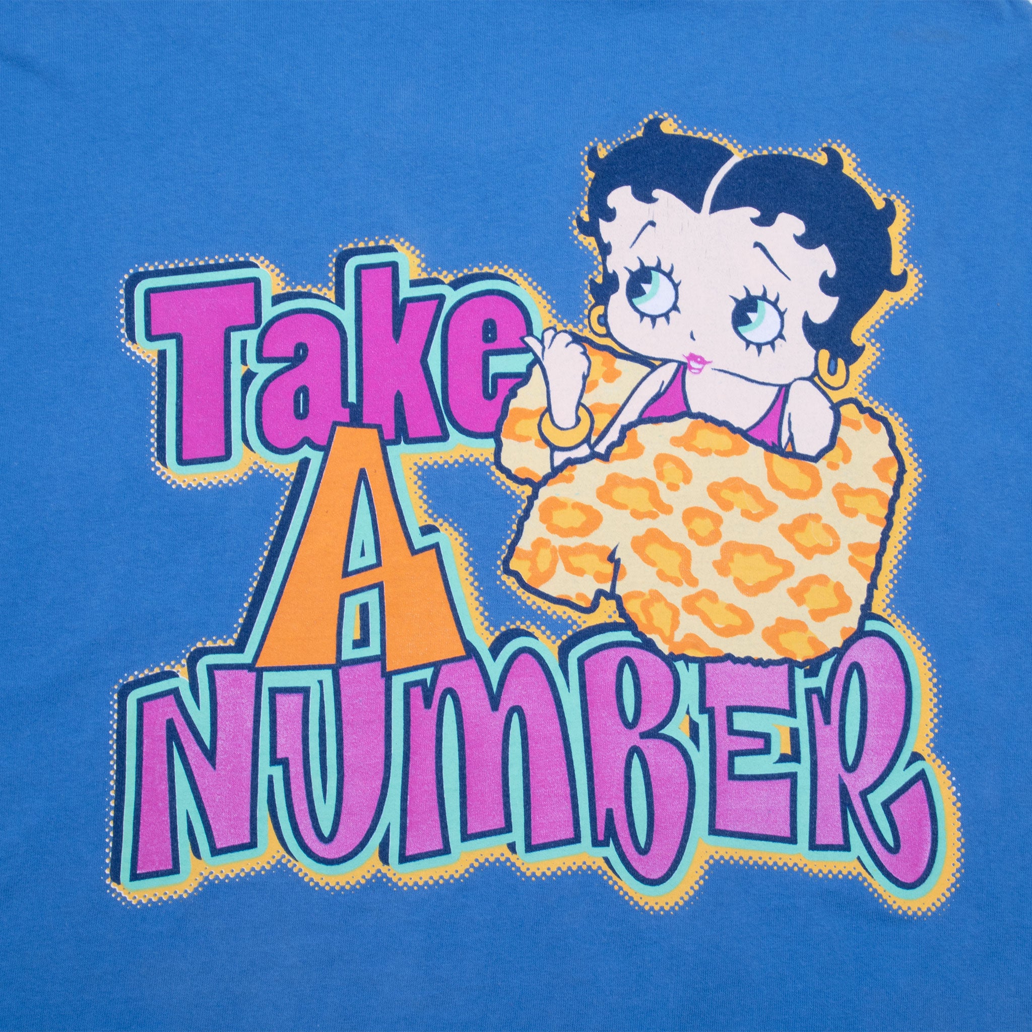 Vintage Betty Boop Tee You Want Me Tee Shirt 2001 Size Medium