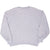 Back view of a blank gray Russell Athletic crewneck sweatshirt