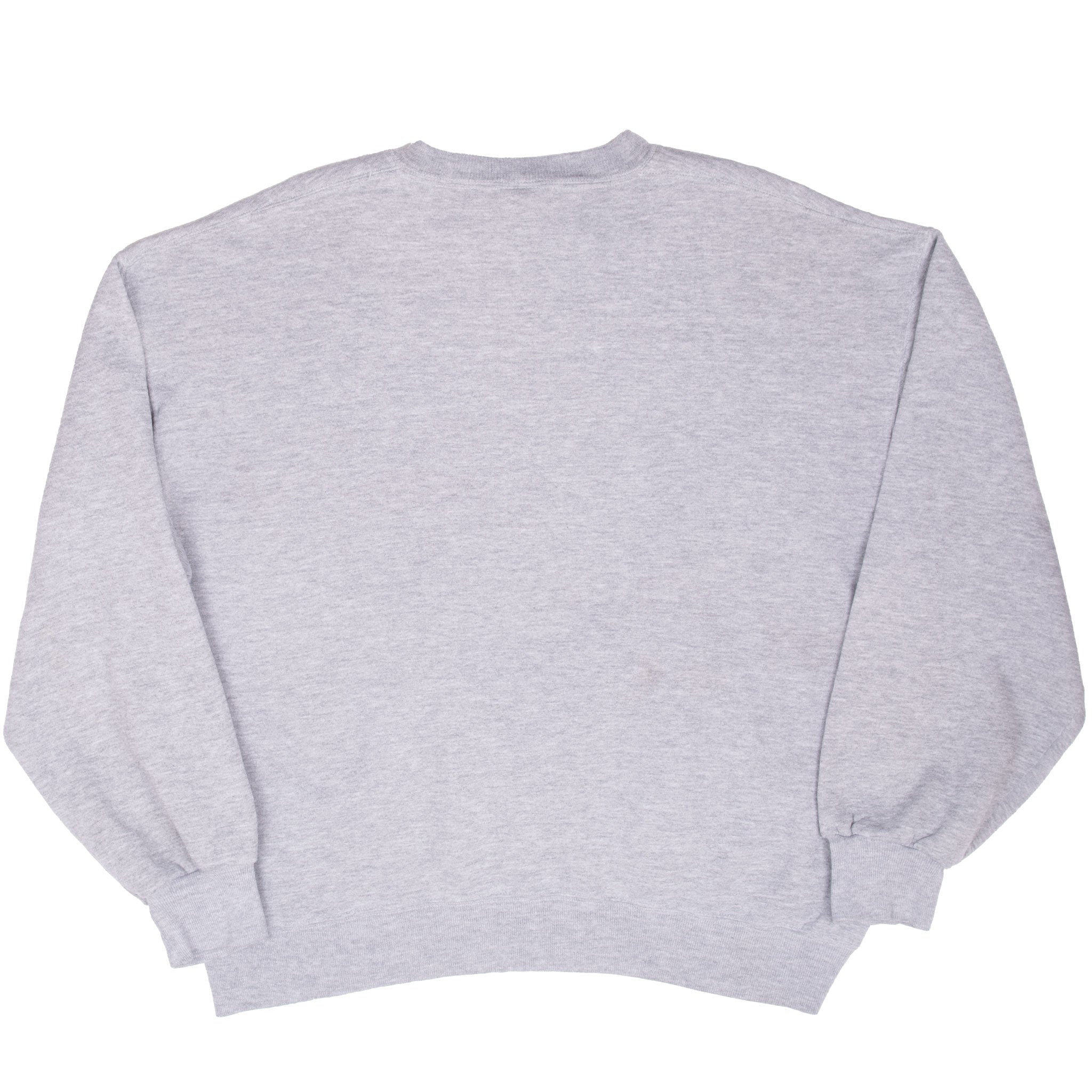 Vintage Russell Athletic Blank Grey Sweatshirt 1990S Size XL Made In Usa