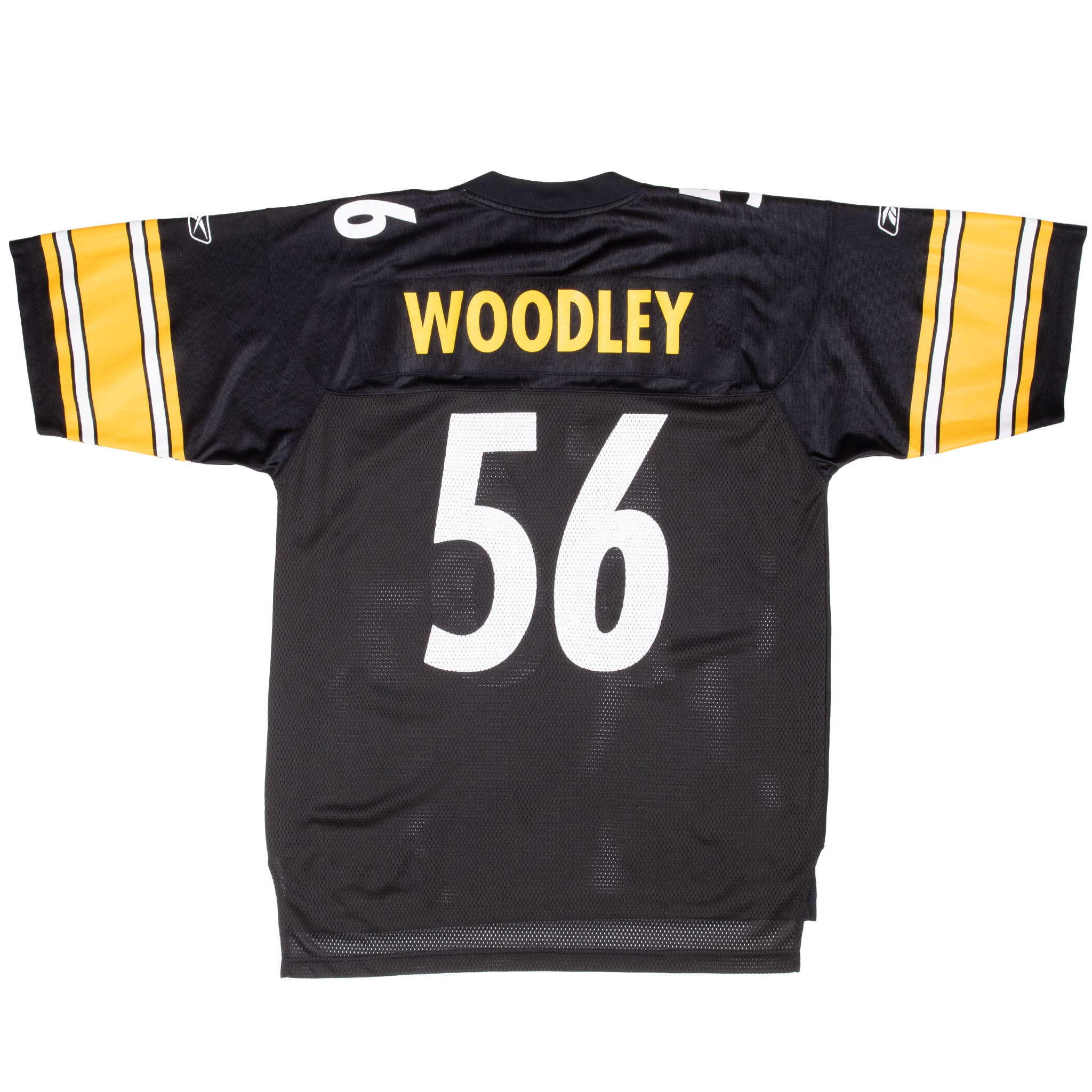 Vintage Nfl Pittsburgh Steelers Woodley #56 Reebok Jersey 2000S Size Large