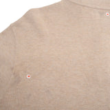 VINTAGE POLO RALPH LAUREN BEIGE 1990S QUARTER 1/4 ZIP SWEATER SIZE XL