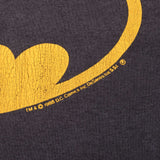 Vintage Dc Comics Batman Emblem Tee Shirt 1988 Size XL Made In USA With Single Stitch Sleeves.