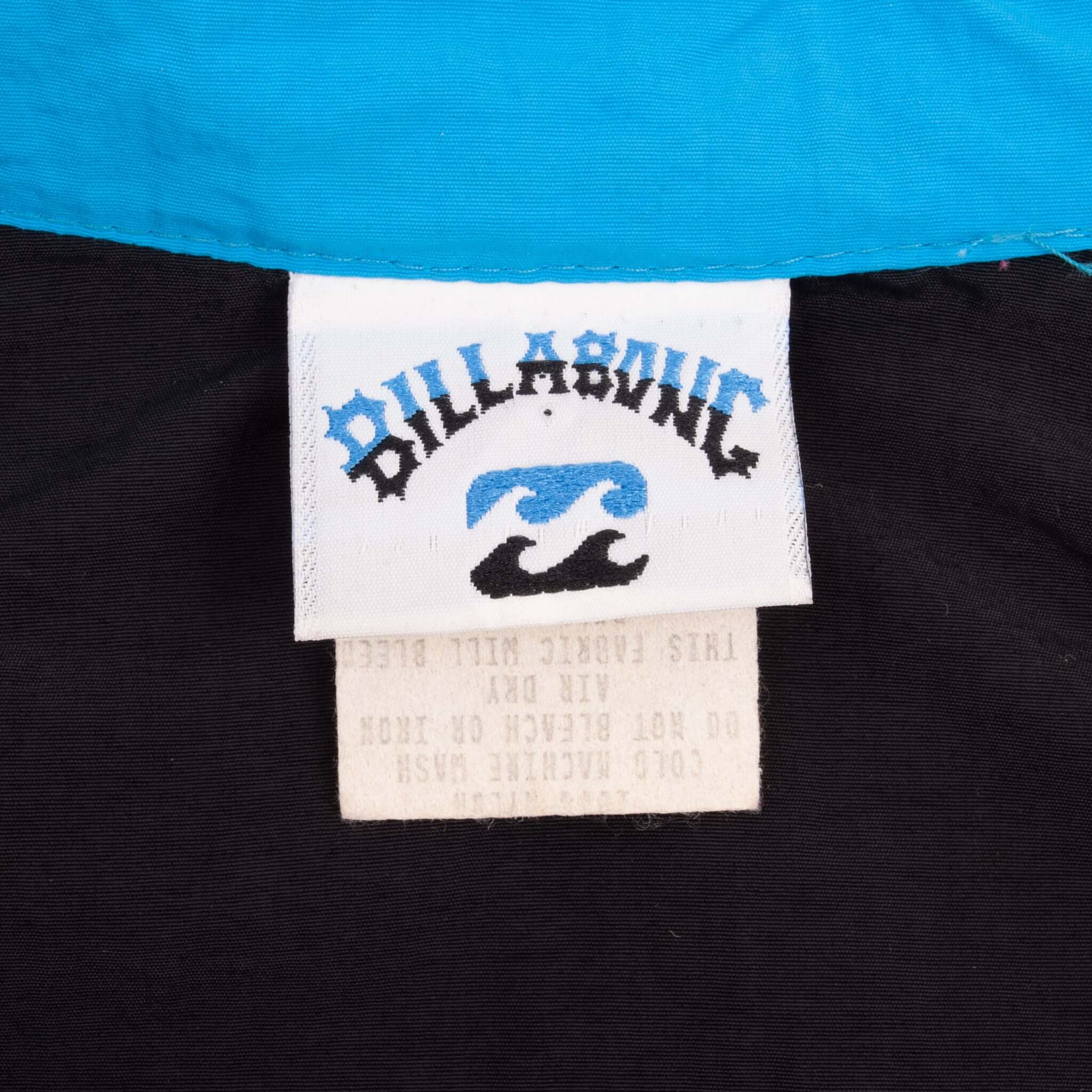 Vintage Billarbong Surf Shell Windbreaker Jacket 1990S Size Large Made In Usa