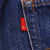 VINTAGE LEVIS 501 JEANS INDIGO SELVEDGE REDLINE SINGLE STITCH 1971-1976 SIZE W28 L30 MADE IN USA