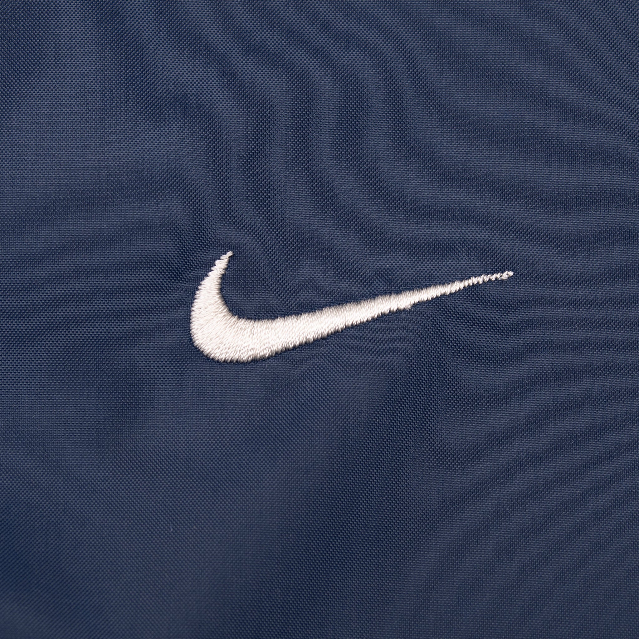 Vintage Nike Classic Swoosh Blue Windbreaker Woman Jacket 1990S Size Medium