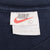 Vintage Nike Navy Blue Spellout Embroidered Tee Shirt 1990S Size Large