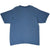 Back view of plain blue-grey Nike short-sleeve T-shirt