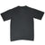 Plain back of black Pittsburgh Steelers short-sleeve T-shirt