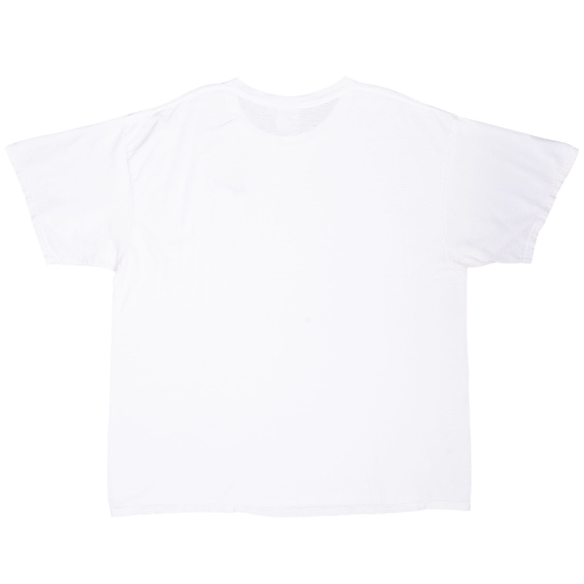 Vintage Nike Classic Swoosh White Tee Shirt 1990S Size XL Made In Usa