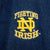 Vintage Ncaa Notre Dame Fighting Irish Starter Denim Varsity Jacket 1990S Size XL