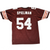 Back of brown Cleveland Browns jersey with Spielman name and white number 54