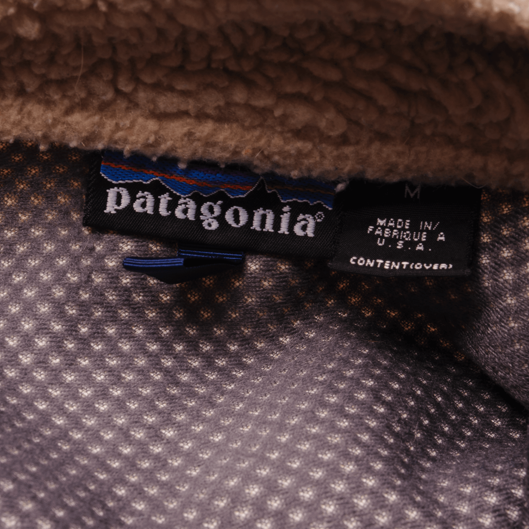 Vintage Patagonia Retro-X Fleece Vest Jacket 1990s Size Medium Made In USA.