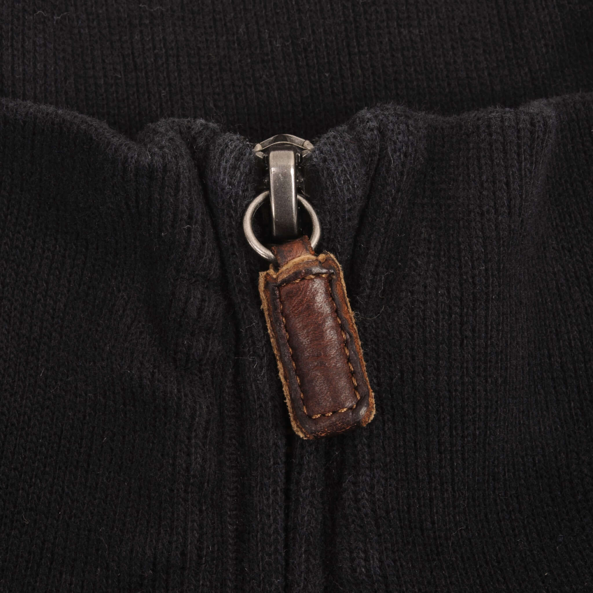 VINTAGE POLO RALPH LAUREN BLACK QUARTER 1/4 ZIP SWEATER 1990S SIZE XL