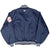VINTAGE MLB NEW YORK YANKEES 1990S MAJESTIC BOMBER SATIN JACKET SMALL